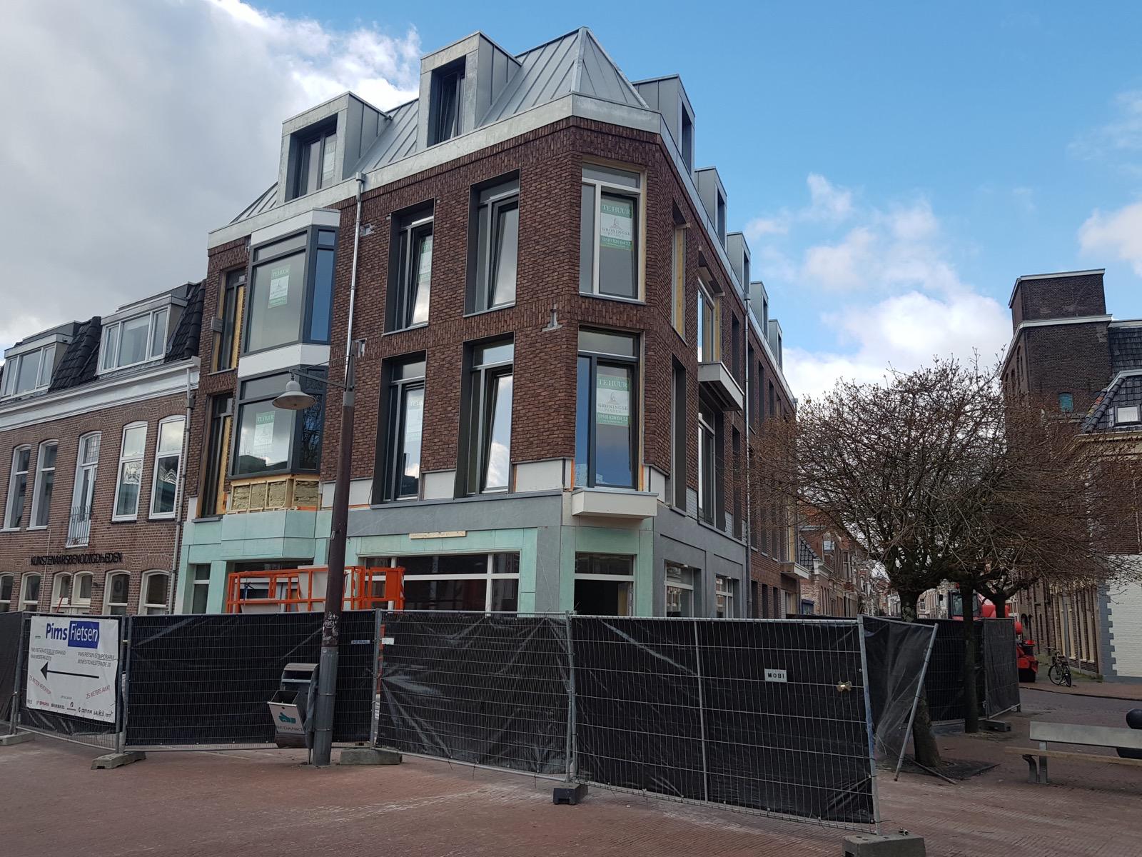 Appartementencomplex hoekpand