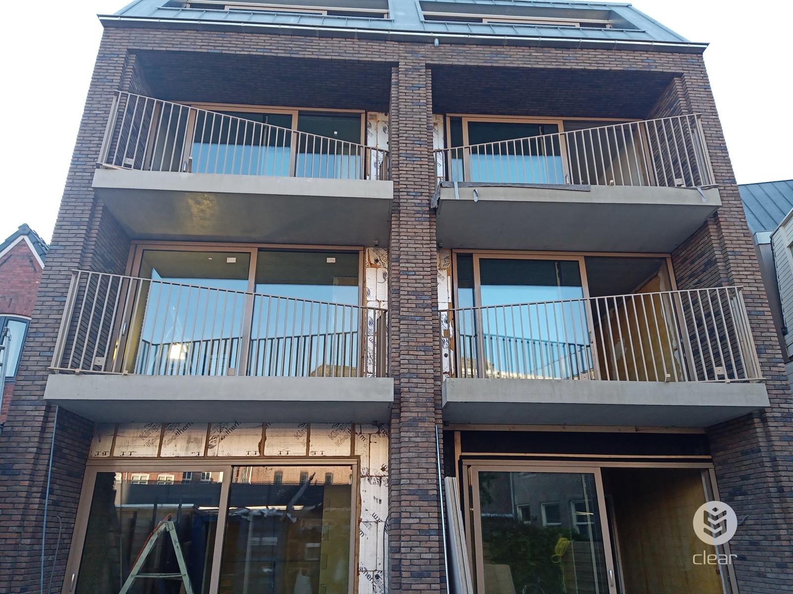 Nieuwbouw appartementen met balkons