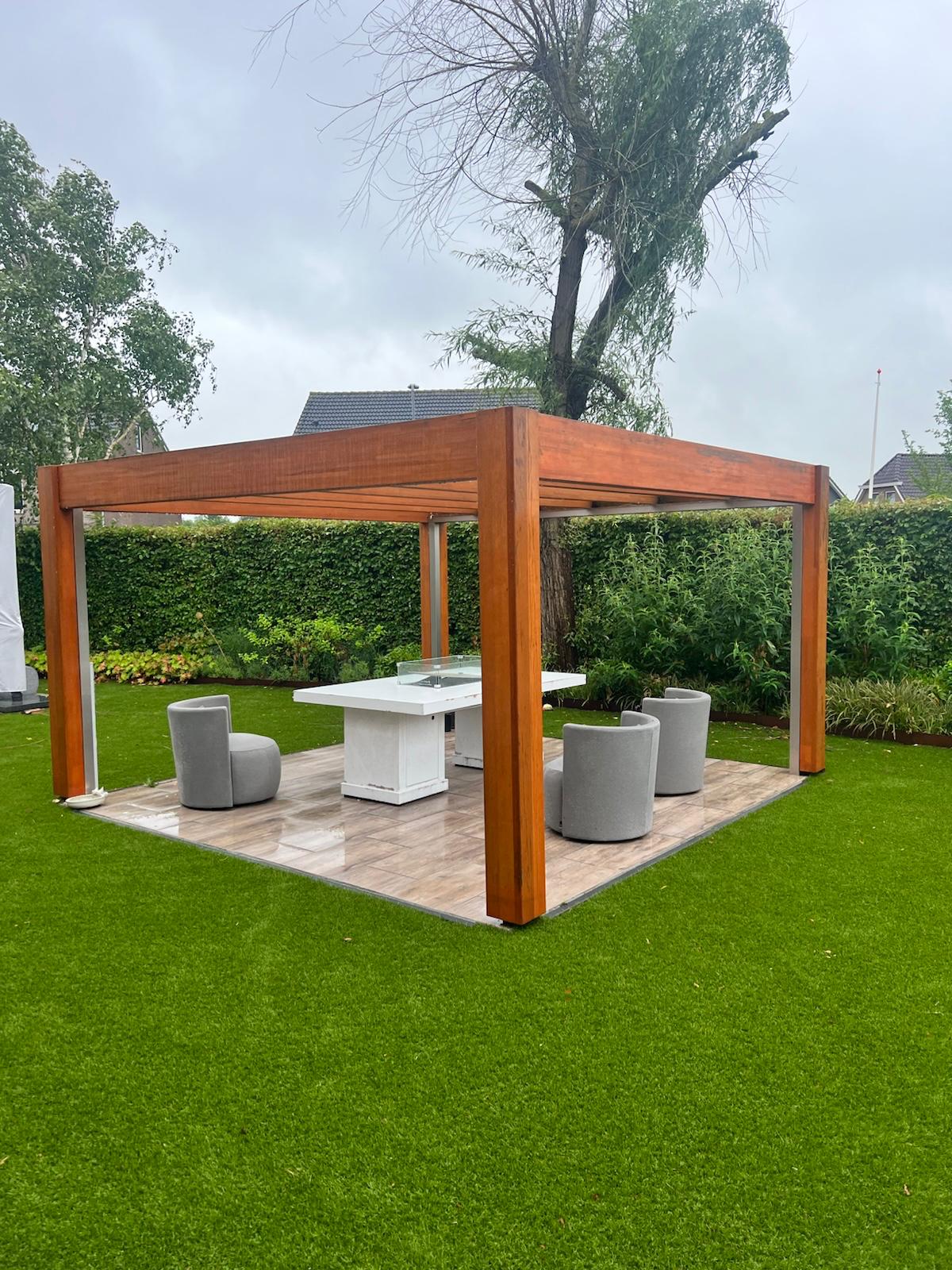 Moderne tuinpergola